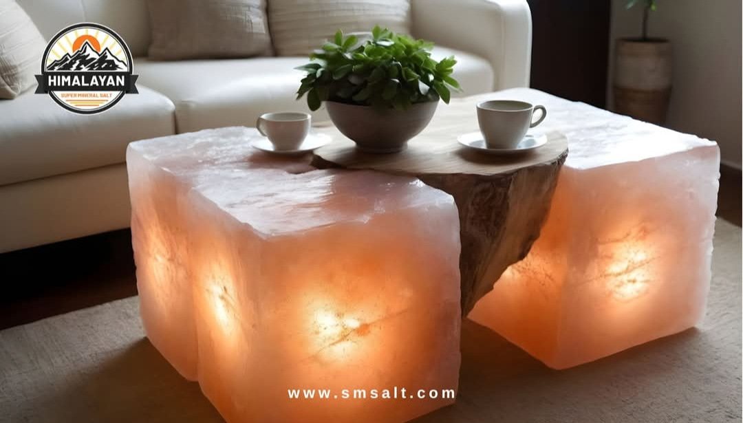 Sculptural cube table