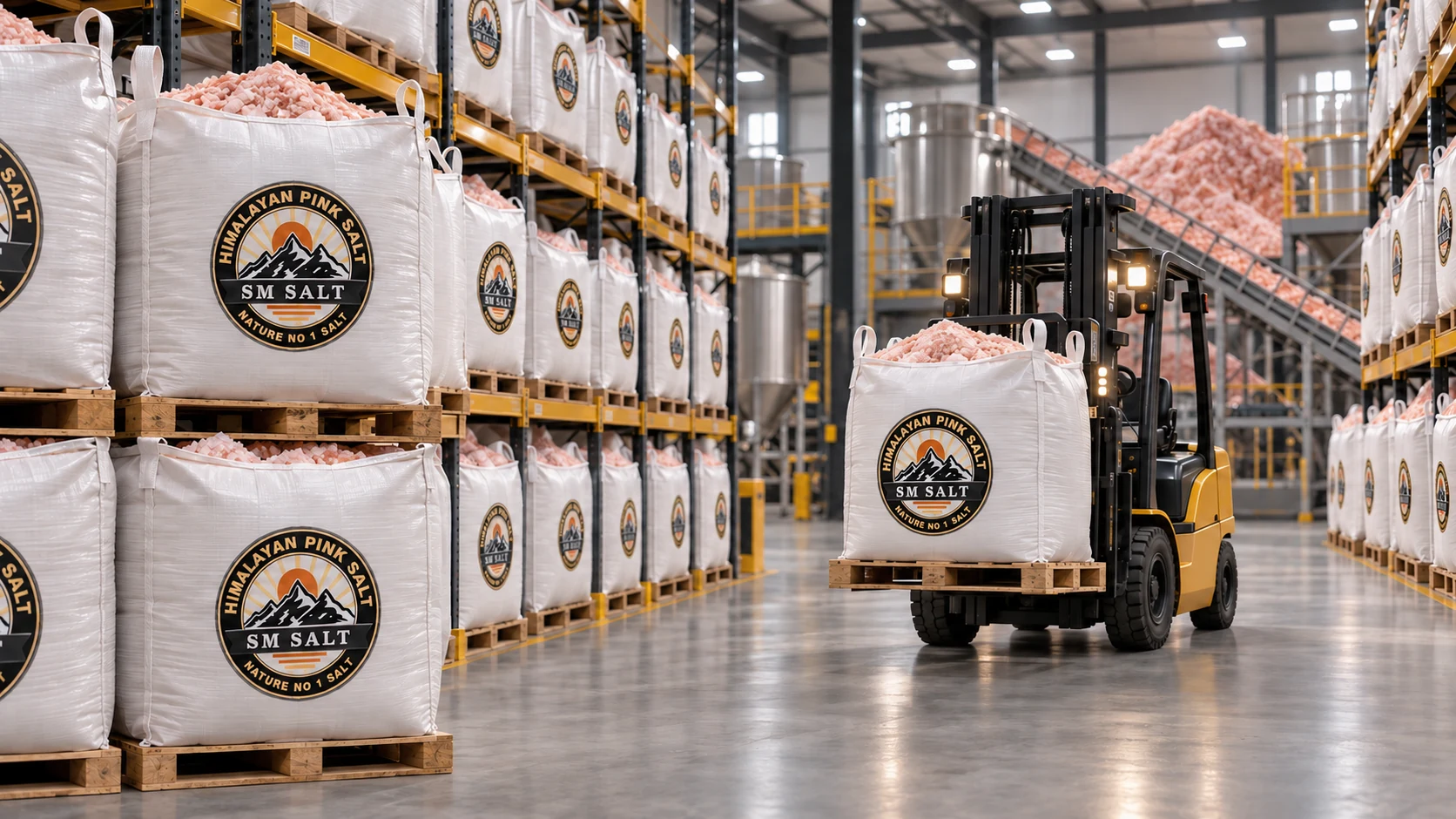 Branded bulk bag and export packing concept